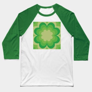 green gradient flower tunnel Baseball T-Shirt